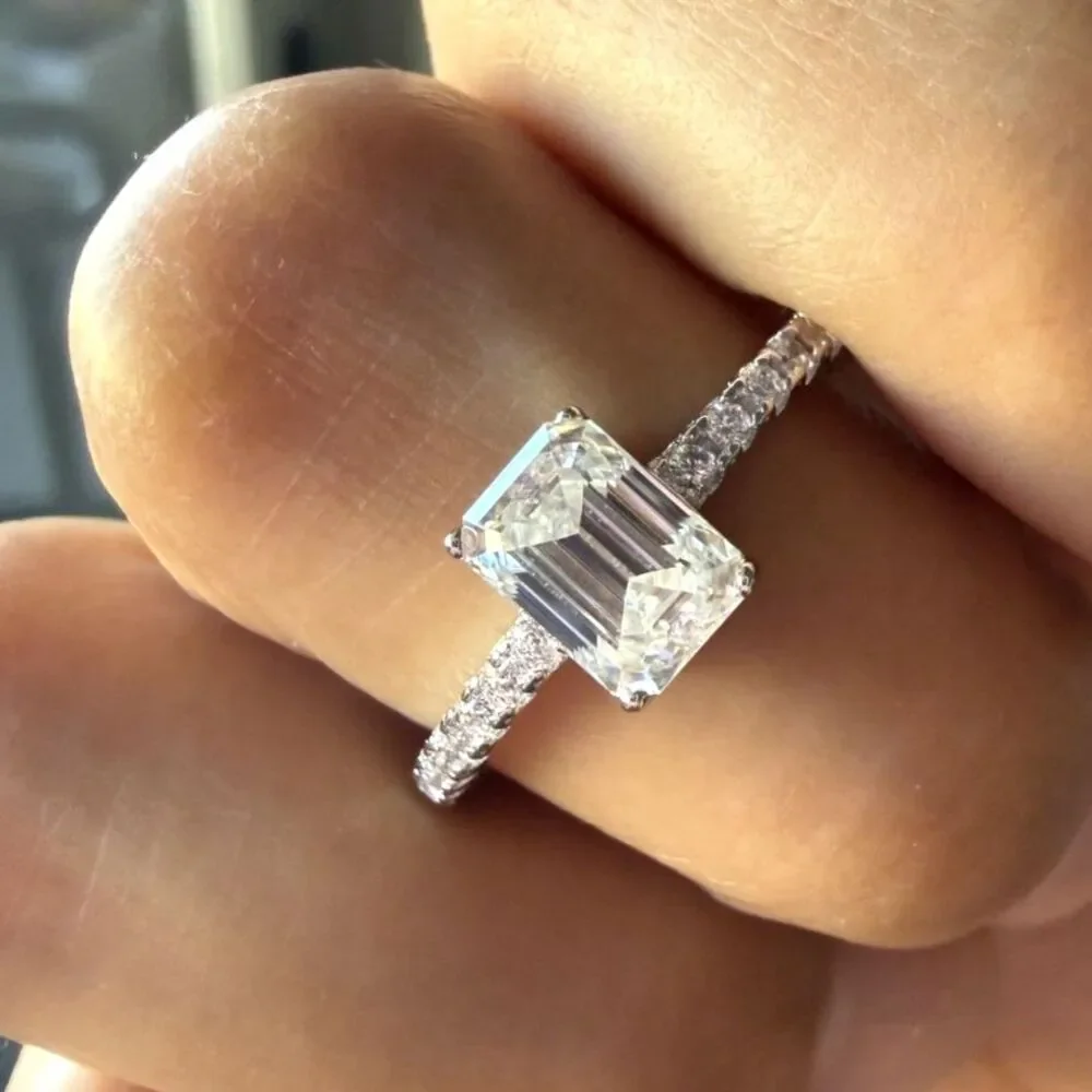 Moissanite beautiful elegant